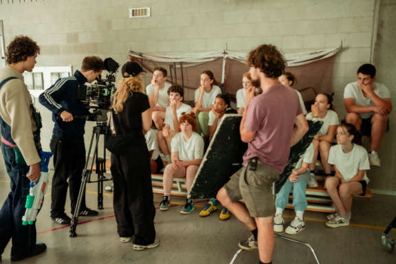 Vakantiejob op een filmset